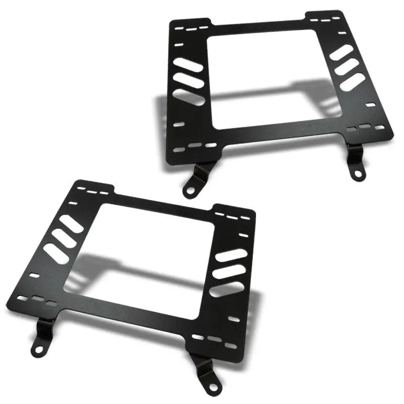 2X Mild Steel Racing Seat Base Mounting Bracket For Chevy 64-72 Chevelle Ss396 1