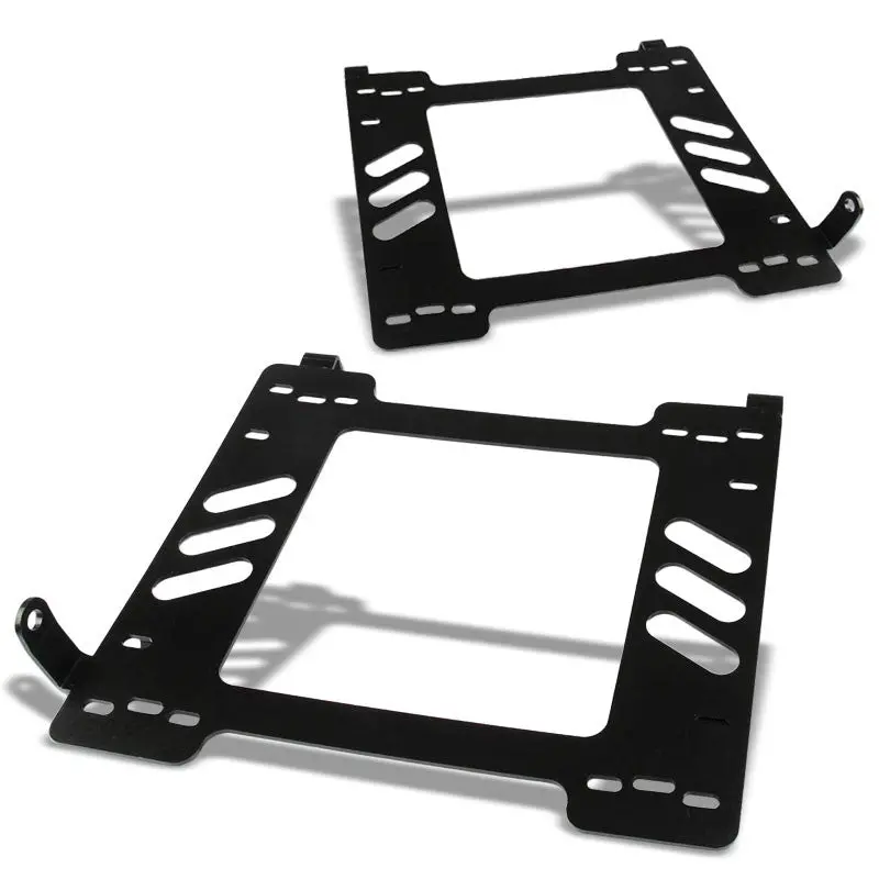 2X Steel Racing Seat Base Mount Bracket Adapter For Toyota 91-95 Mr2 W20 Chassis 1