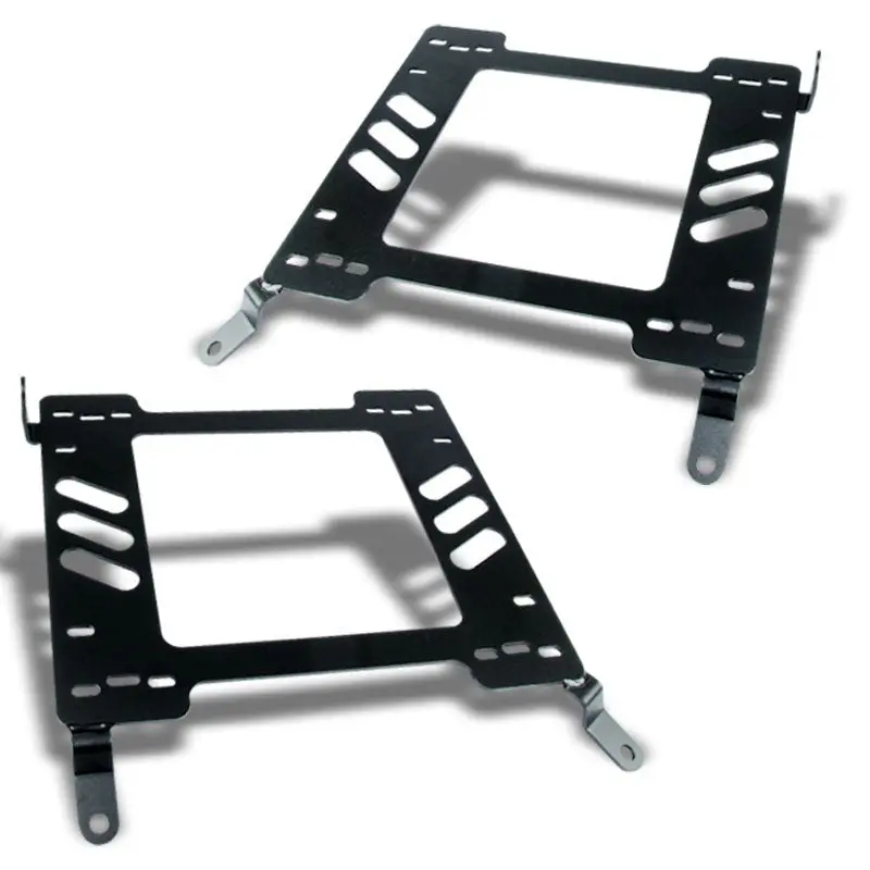 2X Steel Racing Seat Base Mounting Bracket For Mit 00-05 Eclipse 3G 2.4L/3.0L V6 1