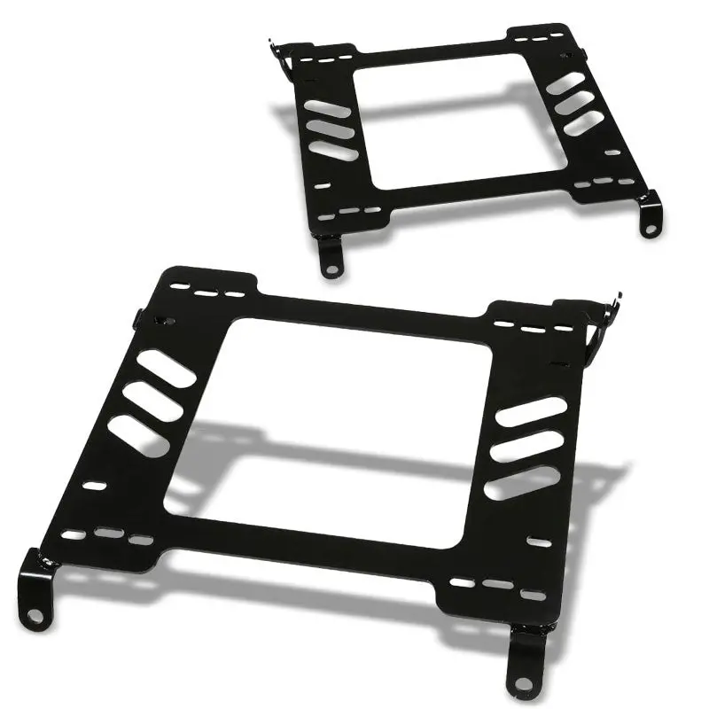 2X Mild Steel Racing Seat Base Mounting Bracket For 98-02 Accord Coupe Cg2/3/4 1