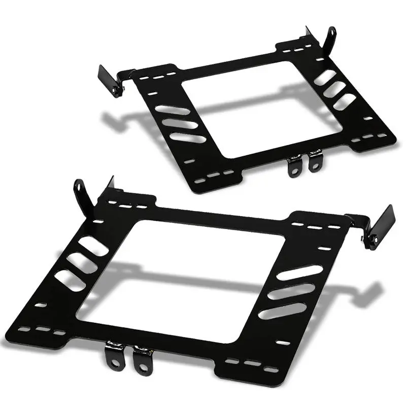 2X Steel Racing Seat Base Mounting Bracket For 99-05 Beetle/Golf Mk4/Jetta 1J 1
