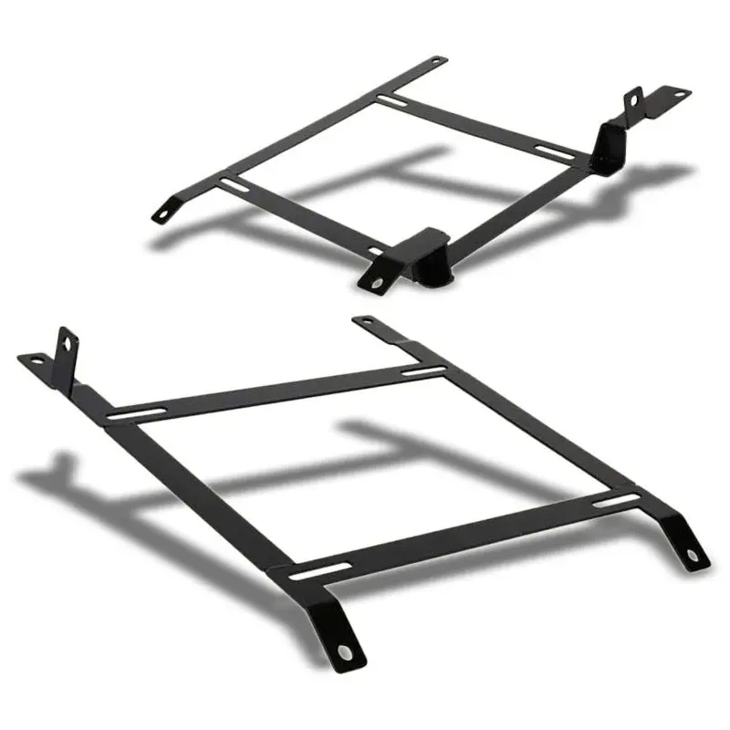 2X Steel Bucket Racing Seat Low Mounting Bracket For Nissan 03-09 350Z Z33 1