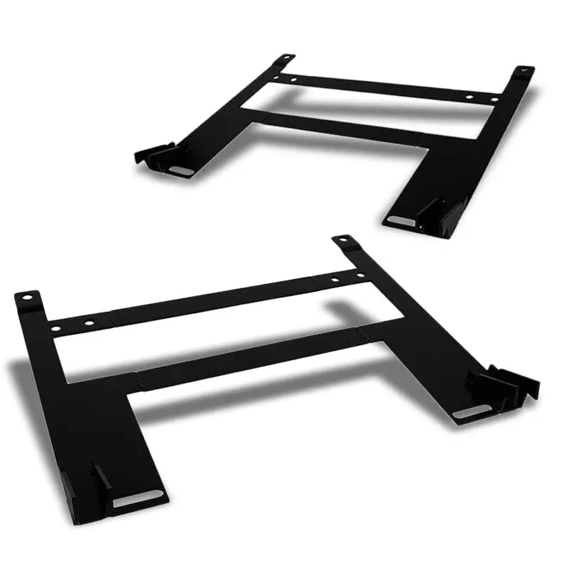 2Xmild Steel Bucket Racing Seat Low Base Mounting Bracket For Chevy 05-10 Cobalt 1