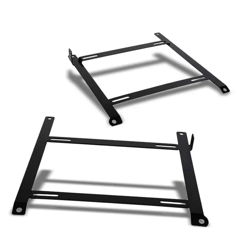 2X Steel Bucket Racing Seat Low Base Mounting Bracket For 00-05 S2000 S2k Ap1 1