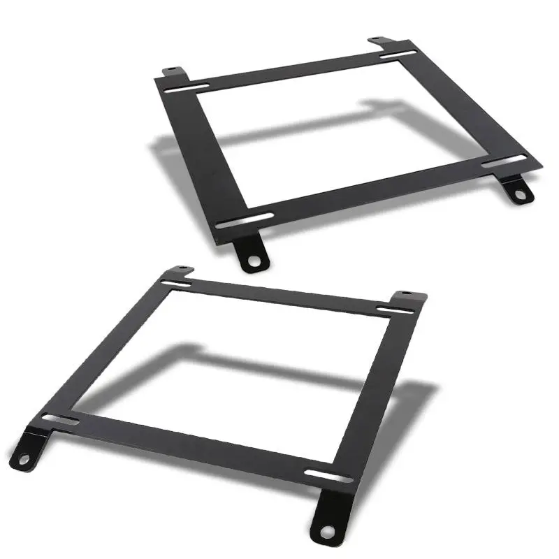2X Steel Bucket Racing Seat Low Base Mounting Bracket For Mazda 90-97 Miata Mx-5 1
