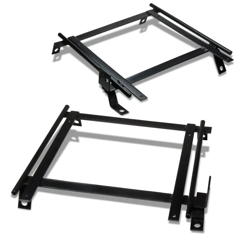 2X (Driver+Passenger Side) Steel Racing Seat Base Mount Bracket Adapter For Acura 02-06 Rsx 1