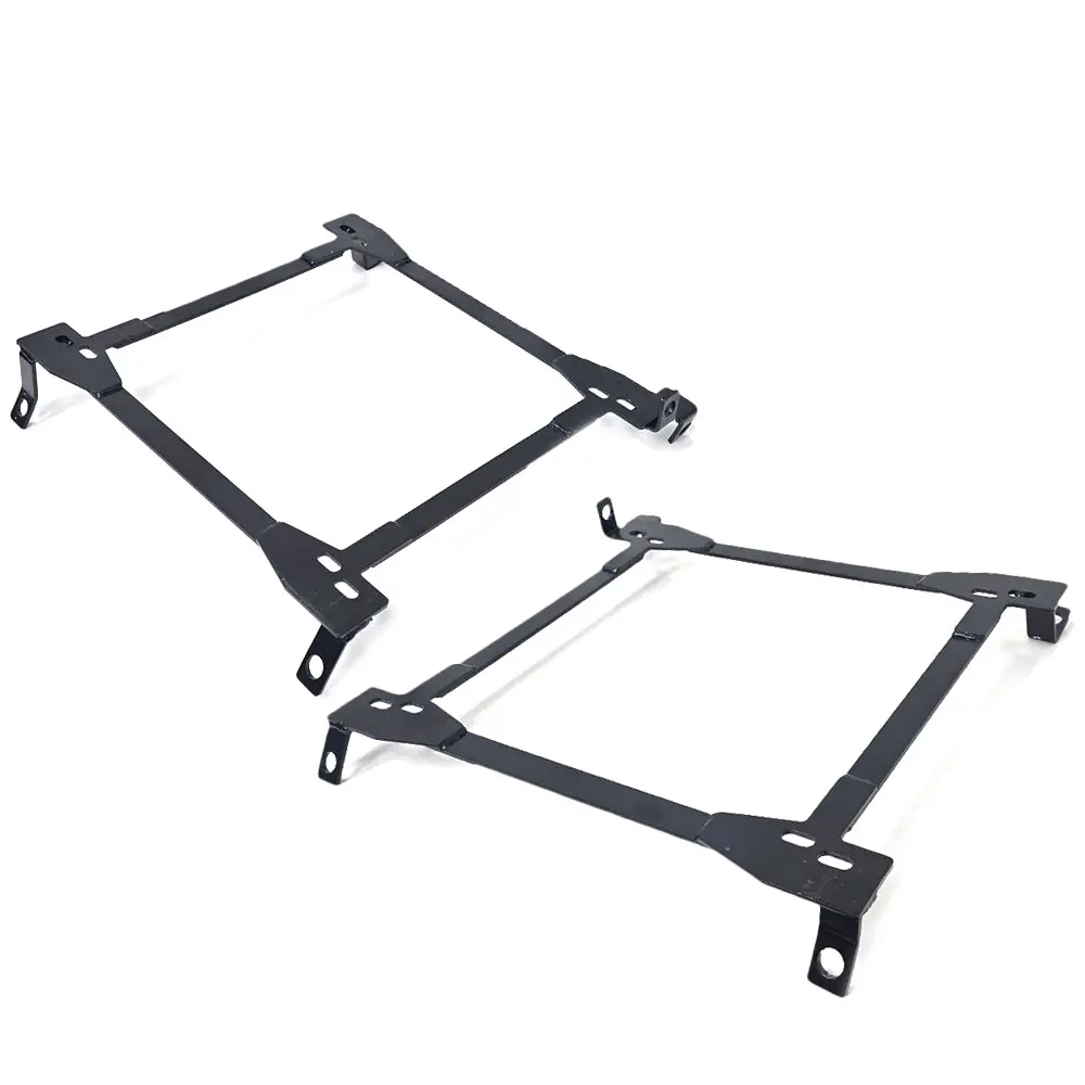 Megan Front Left+Right Seat Bracket For 89-98 Nissan 240Sx S13 S14 1
