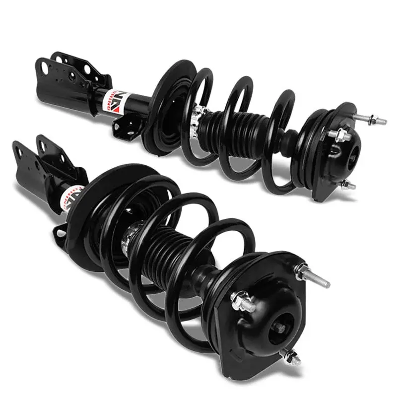 Front Struts Shock Coil Springs Assembly Kit For 09-12 Chevy Traverse 1