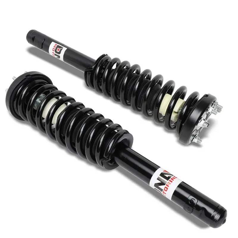 Front Pair Struts Shock Coil Springs Assembly For 03-07 Honda Accord 1