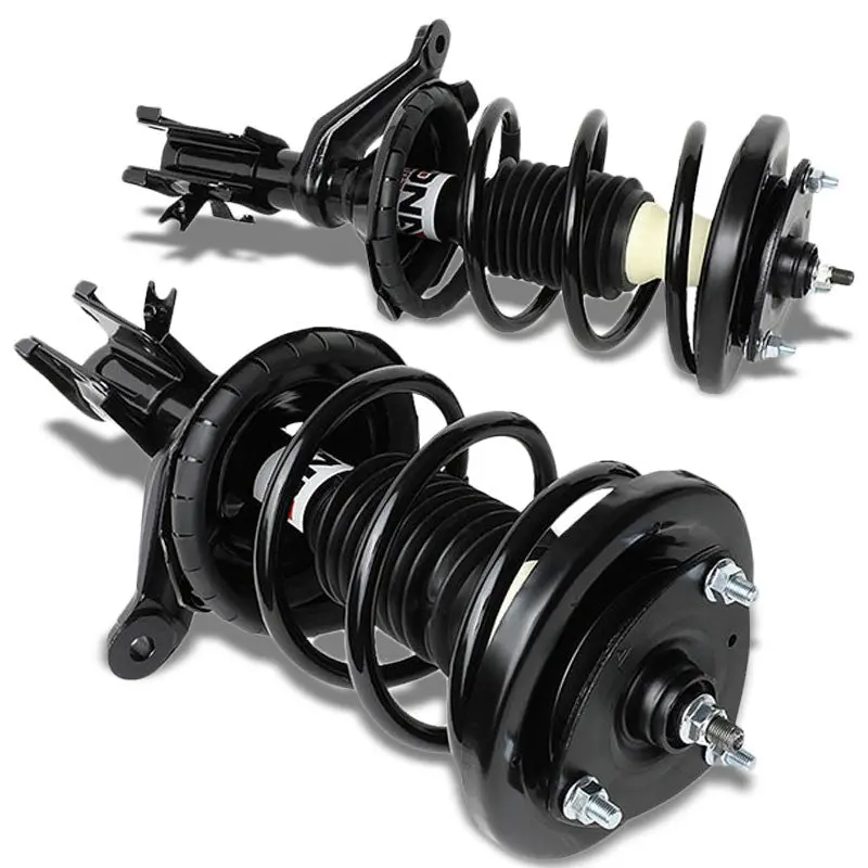 Front Pair Struts Shock Coil Springs Assembly Kit For 01-05 Honda Civic 1