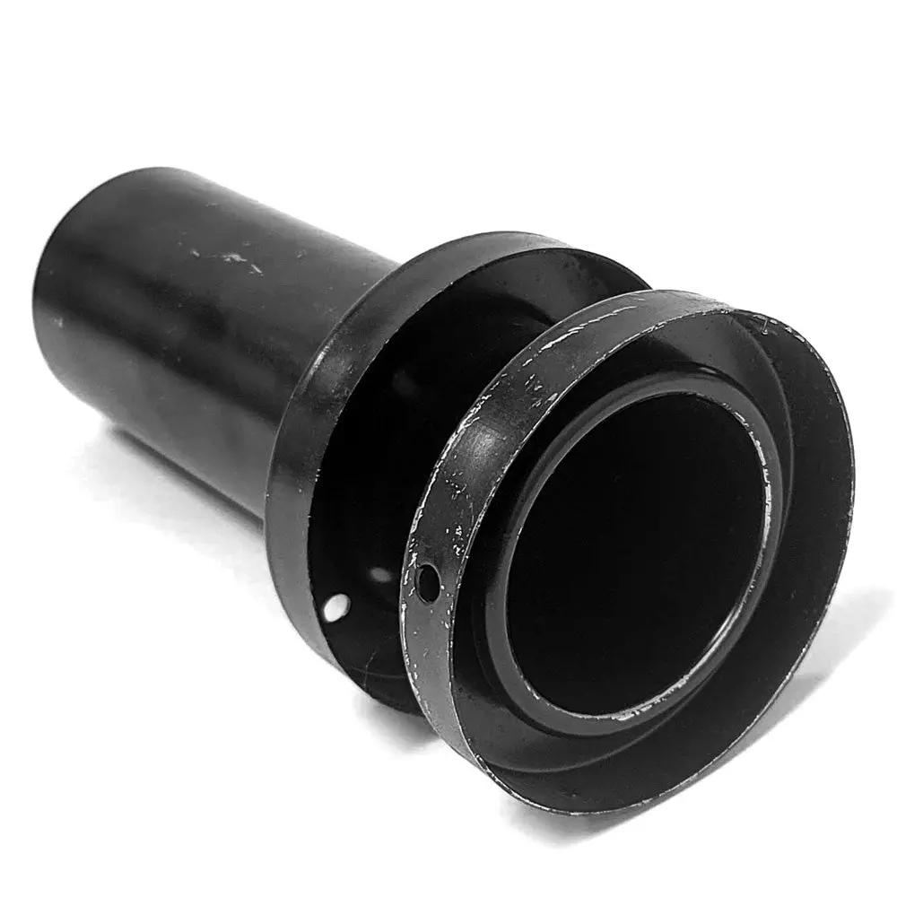 Megan Racing Universal Muffler Silencer 3.75" W For 4" Tip 2.5" Inlet Muffler 1