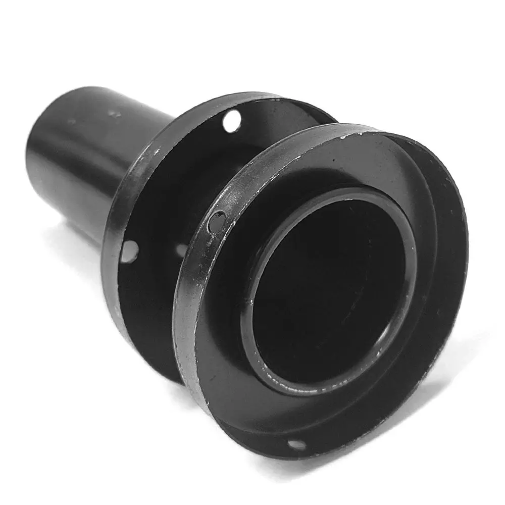 Megan Racing Universal Muffler Silencer 4.25" W For 4.5" Tip 2.5" Inlet Muffler 1