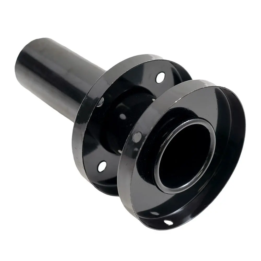 Megan Black Universal Muffler Silencer 4.25" Tip For 2" Inlet Muffler 1