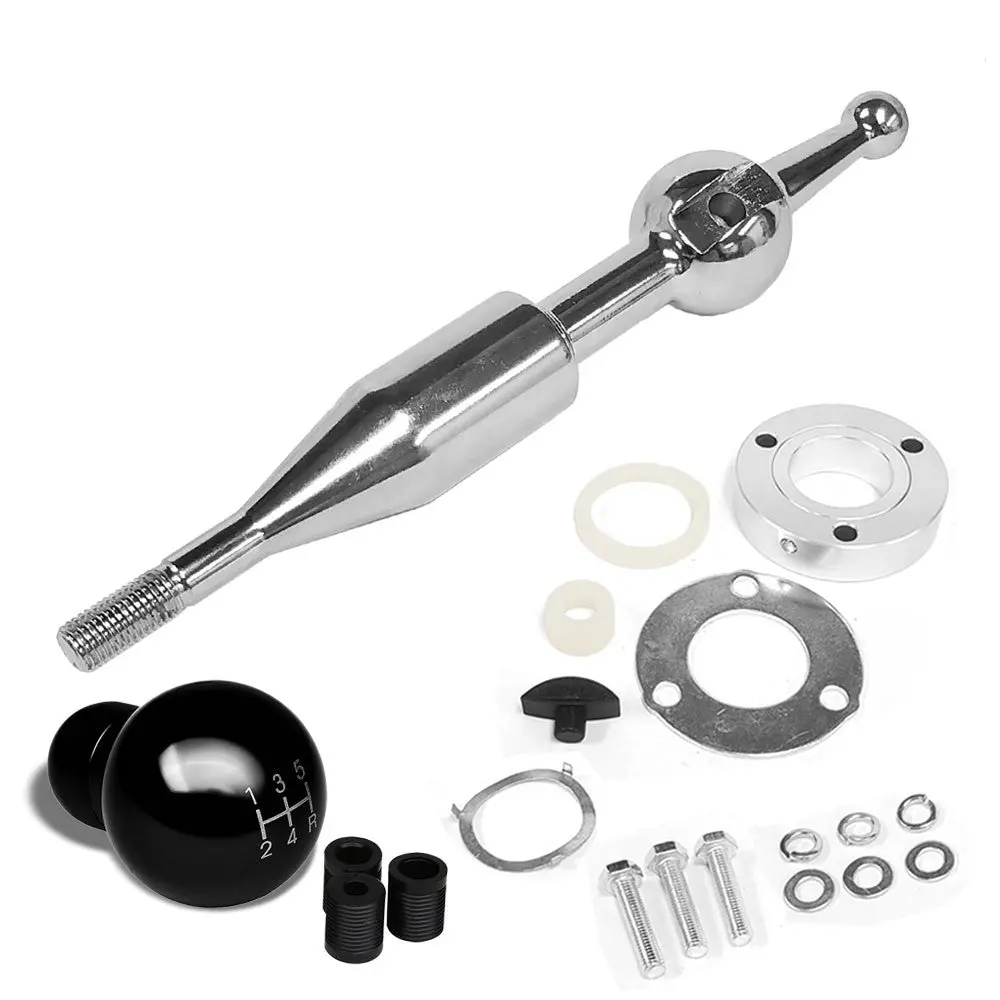 Manzo Short Throw Shifter+Black Ball Shape Shift Knob For 90-97 Miata Mx-5 1