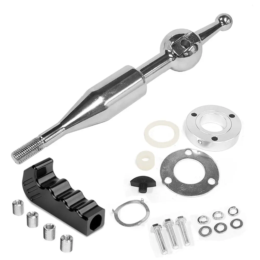 Manzo Short Throw Shifter+Black Pistol Grip Shift Knob For 90-97 Miata Mx-5 1