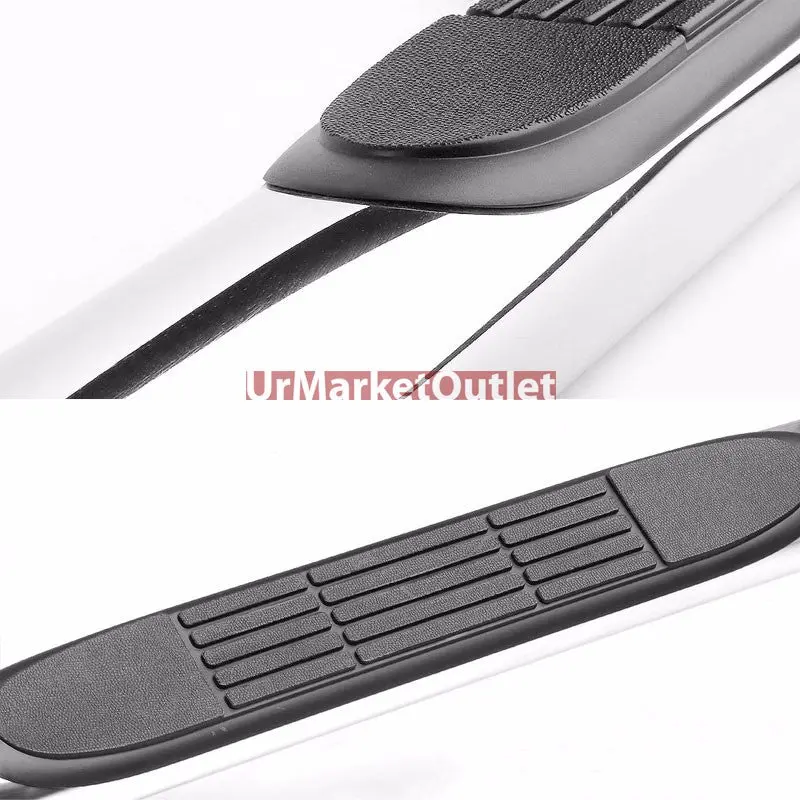 (Curved End Metal) Running Board Nerf Bar For 01-07 Toyota Highlander (Ux20)/04-06 Lexus Rx330 (Xu30) 1