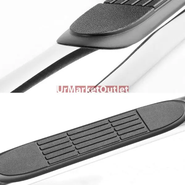 (Curved End Metal) Running Board Nerf Bar For 11+ Dodge Durango (Wd 3Rd Gen) 1