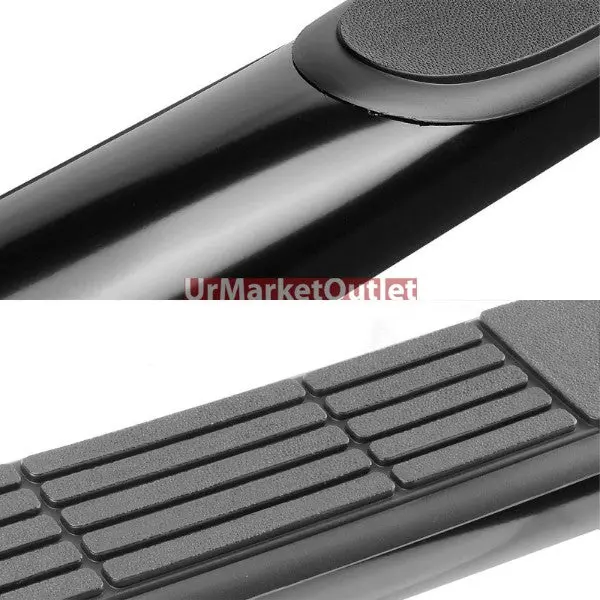 (Curved End Black) Running Board Nerf Bar For 11-19 Ford Explorer (U502 5Th Gen) 1