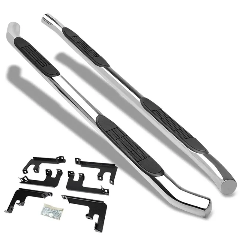 (Curved End Metal) Running Board Nerf Bar For 16-22 Honda Pilot (Yf5/6 3Rd Gen) 1