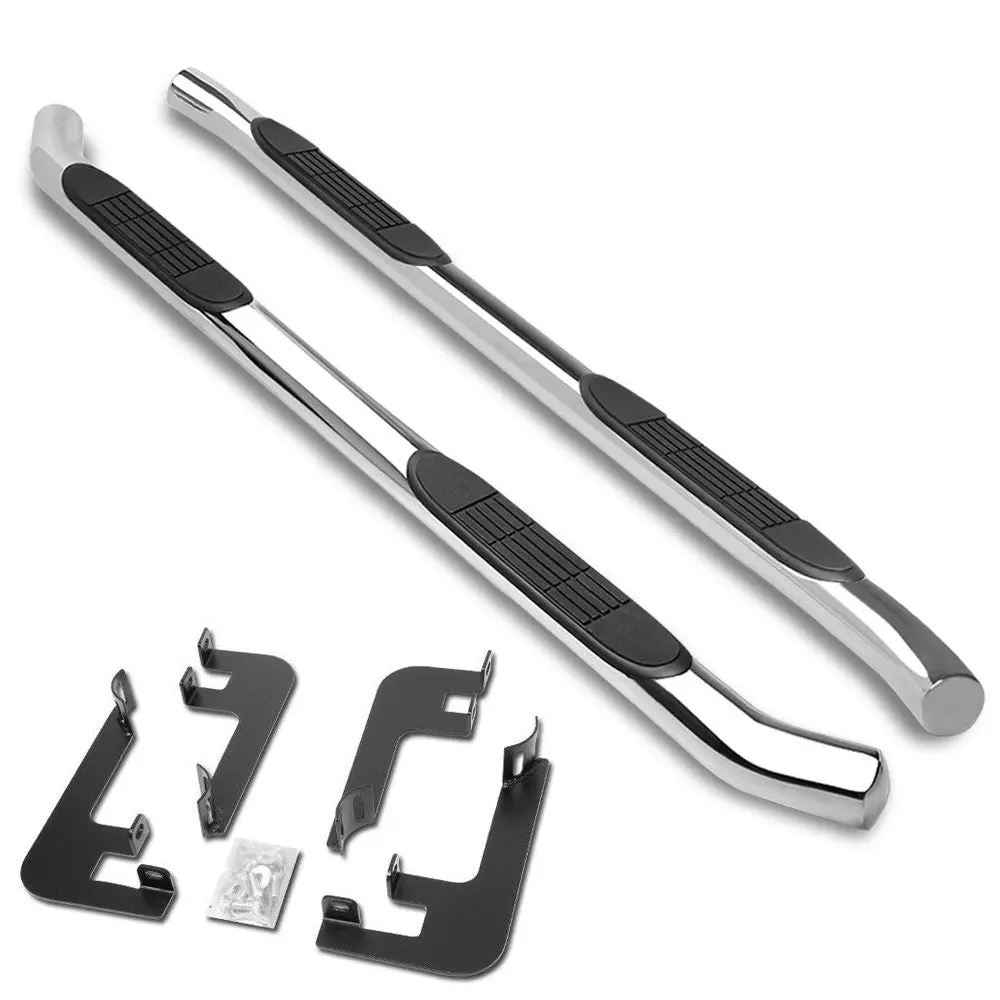 (Curved End Metal) Running Board Nerf Bar For 14-20 Acura Mdx (Yd3 3Rd Gen) 1
