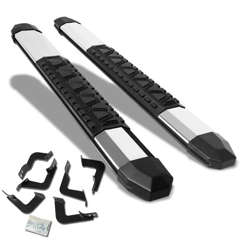 (Extruded Trapezoid Metal) Running Board Nerf Bar For 07-17 Toyota Tundra (Xk50 2Nd Gen) [Standard Cab] 1