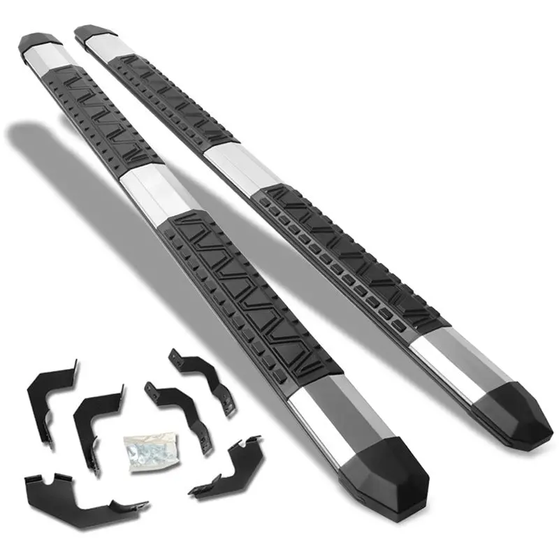 (Extruded Trapezoid Metal) Running Board Nerf Bar For 05-22 Toyota Tacoma [Crew Cab] 1