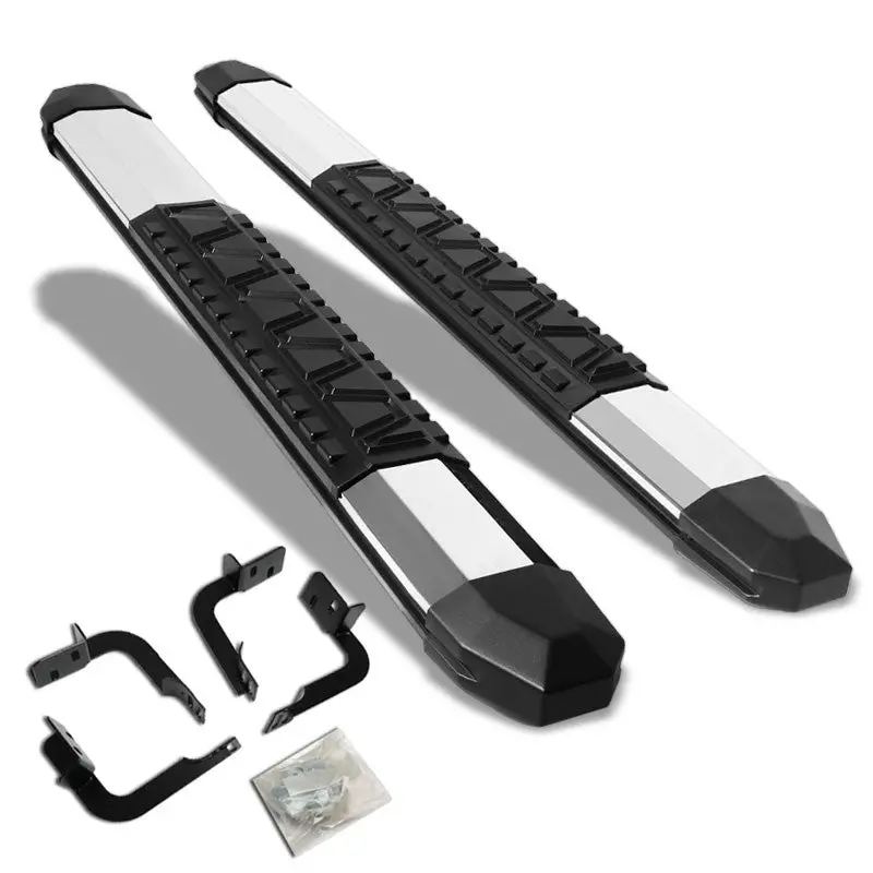 (Extruded Trapezoid Metal) Running Board Nerf Bar For 09+ Ram 1500/2500/3500 [Standard Cab] 1