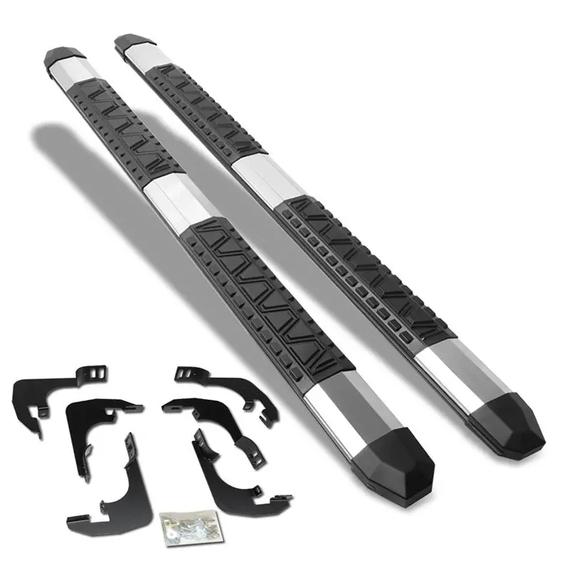 (Extruded Trapezoid Metal) Running Board Nerf Bar For 15+ Chevrolet Colorado (Rg)/15+ Gmc Canyon (Rg) [Extended Cab] 1