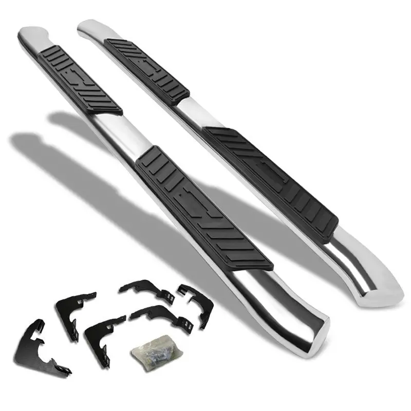 (Oval Tubular Metal) Running Board Nerf Bar For 15+ Chevrolet Colorado (Rg)/15+ Gmc Canyon (Rg) [Extended Cab] 1