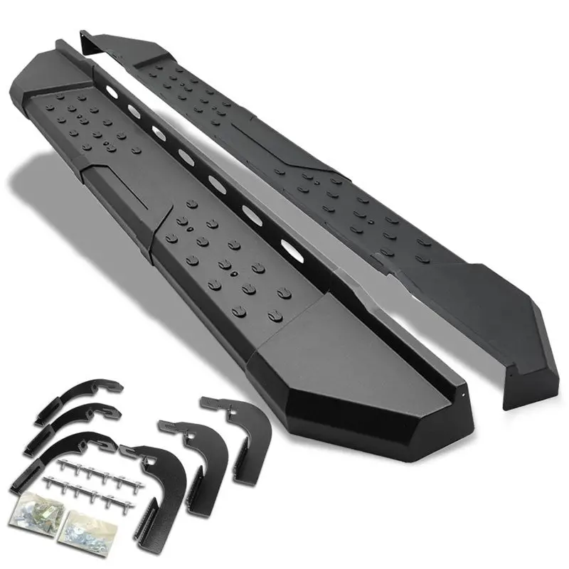 (Industrial Black) Running Board Nerf Bar For 15+ Chevrolet Colorado (Rg)/15+ Gmc Canyon (Rg) [Extended Cab] 1