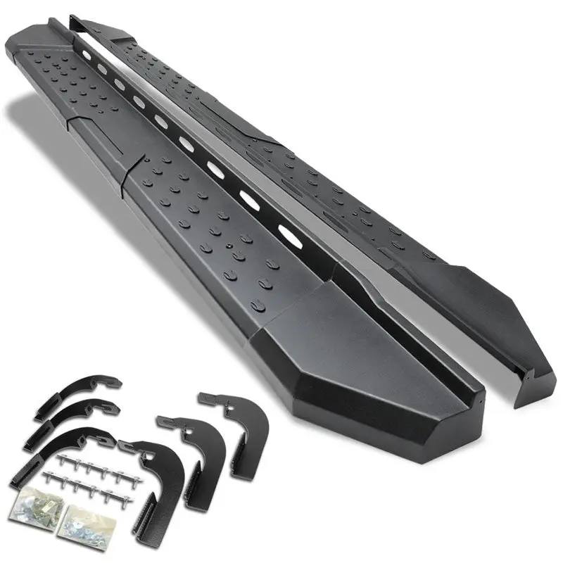 (Industrial Black) Running Board Nerf Bar For 15+ Chevrolet Colorado (Rg)/15+ Gmc Canyon (Rg) [Crew Cab] 1