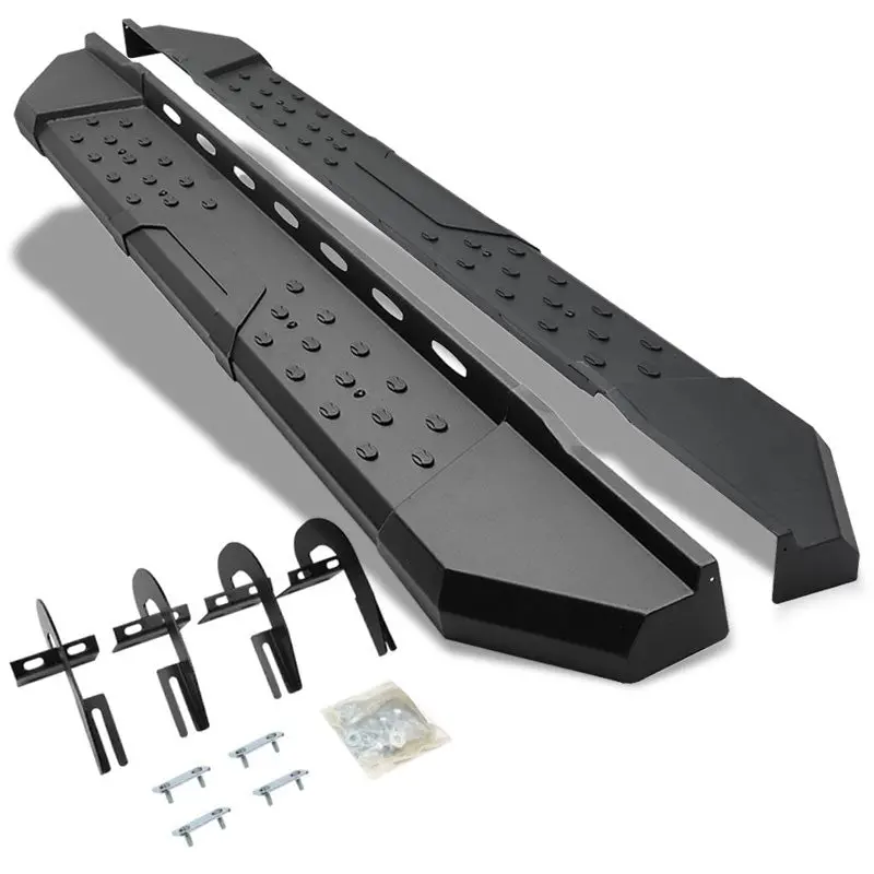 (Industrial Black) Running Board Nerf Bar For 09-14 Ford F-150 (P415 12Th Gen) [Extended Cab] 1