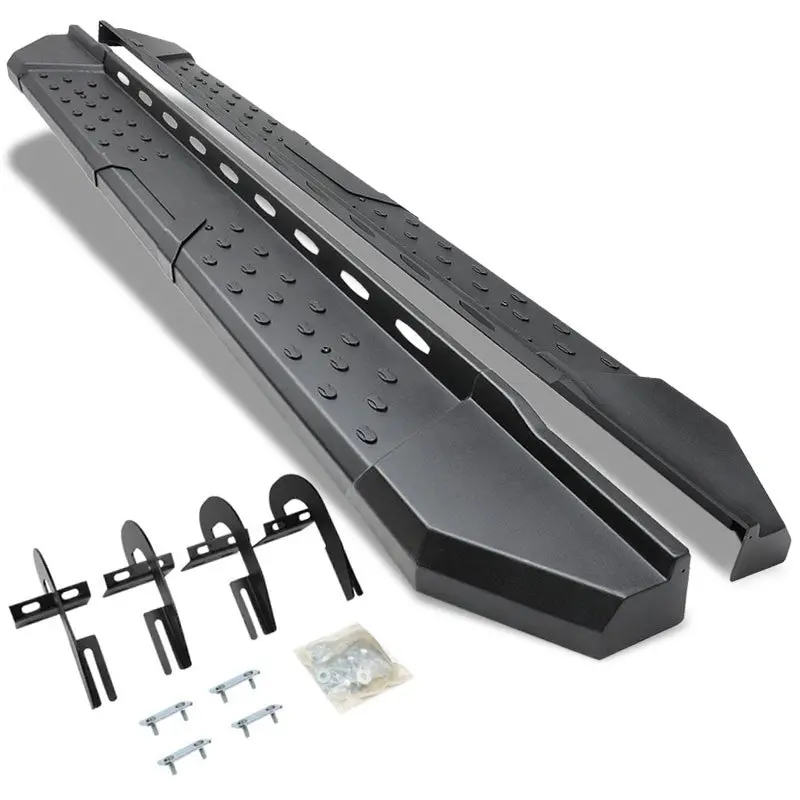 (Industrial Black) Running Board Nerf Bar For 09-14 Ford F-150 (P415 12Th Gen) [Crew Cab] 1