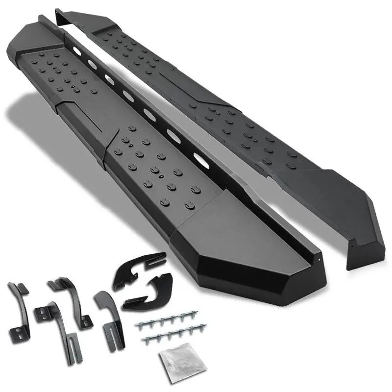 (Industrial Black) Running Board Nerf Bar For 05-22 Toyota Tacoma [Extended Cab] 1