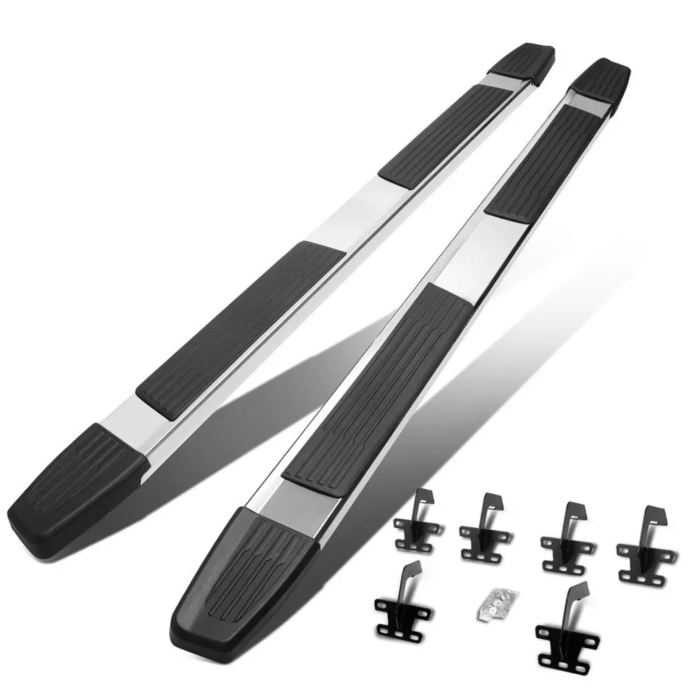 (Flat Step/5.25 Cap Metal) Running Board Nerf Bar For 19+ Ram 1500 (Dt 5Th Gen) [Crew Cab] 1