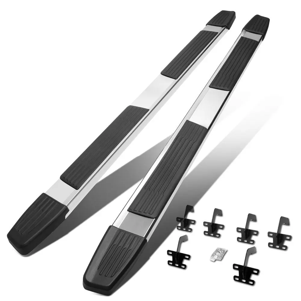 (Flat Step/5.25 Cap Metal) Running Board Nerf Bar For 19+ Ram 1500 (Dt 5Th Gen) [Extended Cab] 1
