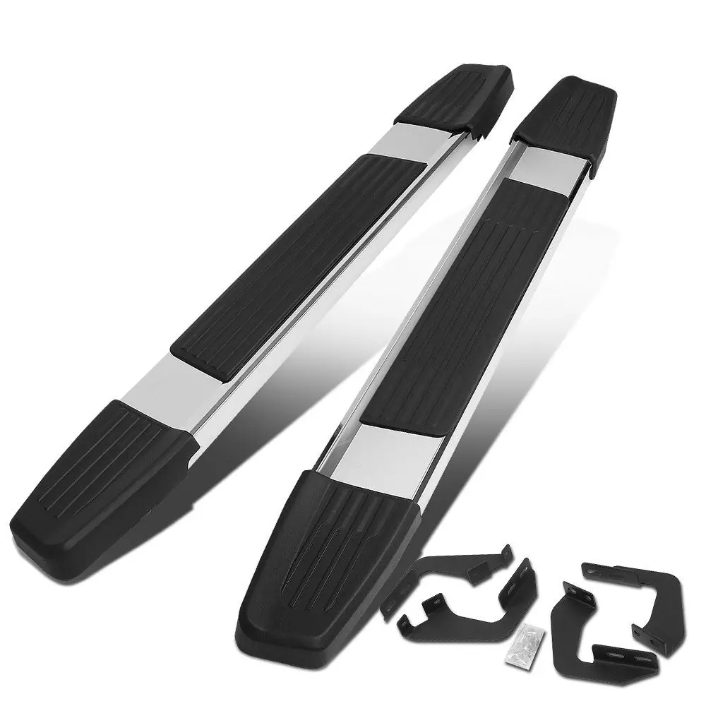 (Flat Step/5.25 Cap Metal) Running Board Nerf Bar For 07-17 Toyota Tundra (Xk50 2Nd Gen) [Standard Cab] 1