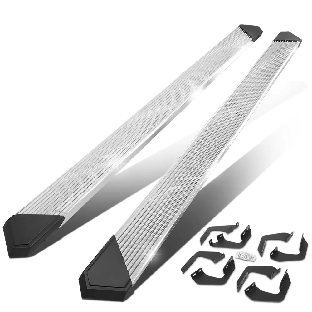 (Pleated Metal) Running Board Nerf Bar For 07-21 Toyota Tundra (Xk50 2Nd Gen) [Crew Cab] 1