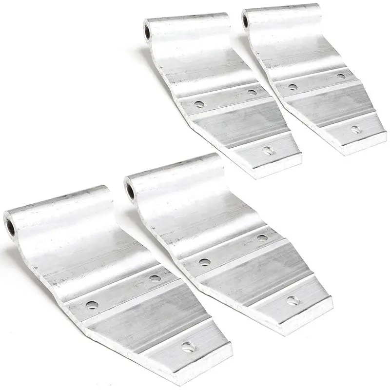 4X Great Dane Style 3-Hole Hinge 3.875" X 8.375" Door Hinge Semi Truck Trailer 1