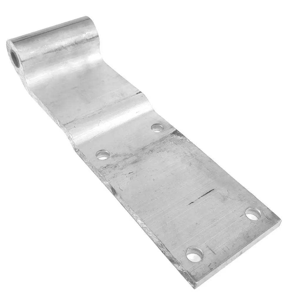 Hyundai Style 4-Hole Narrow W/Bushing 3" X 9-7/8" Door Hinge Semi Truck Trailer 1