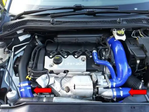 Forge Motorsport Silicone Boost Hose Kit For Peugeot Rcz 200 Thp 2