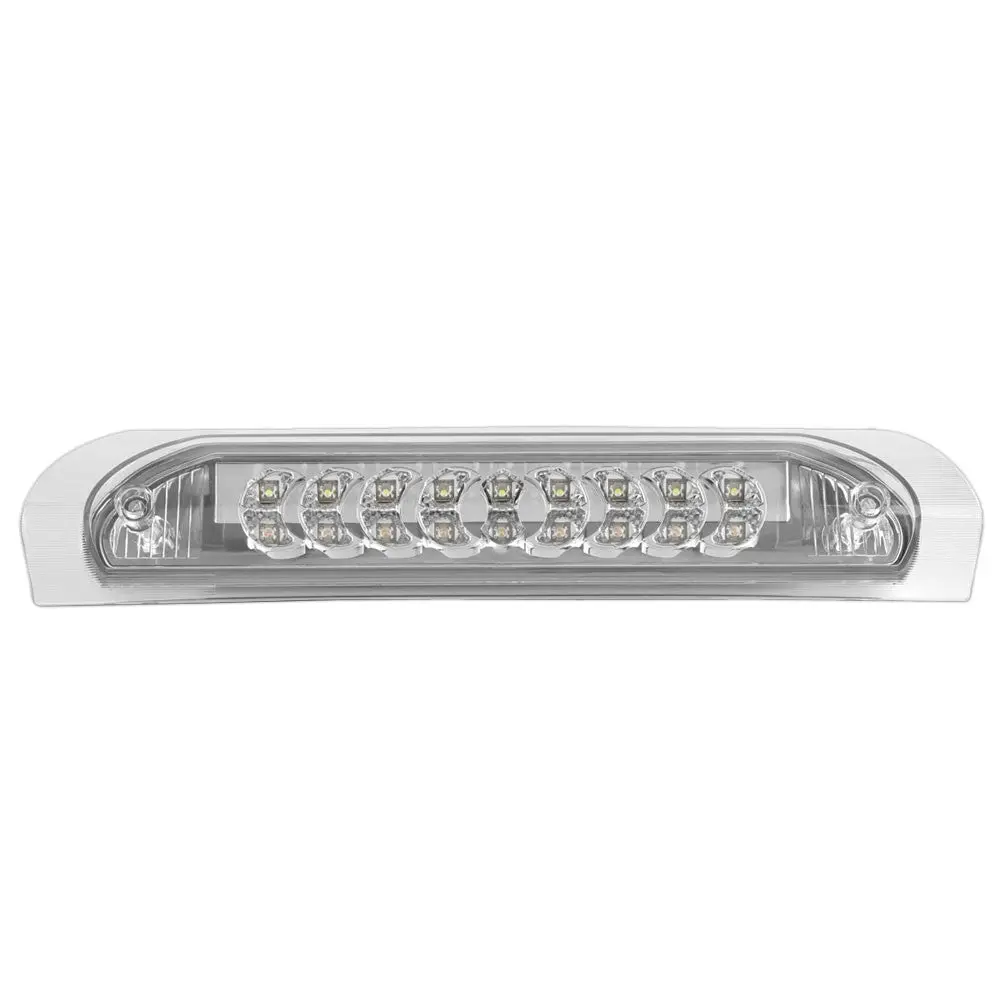Chrome Clear Led Third Brake Light For Dodge Ram Pickup Dr/Dh/D1/Dc/Dm 3Rd Gen 1