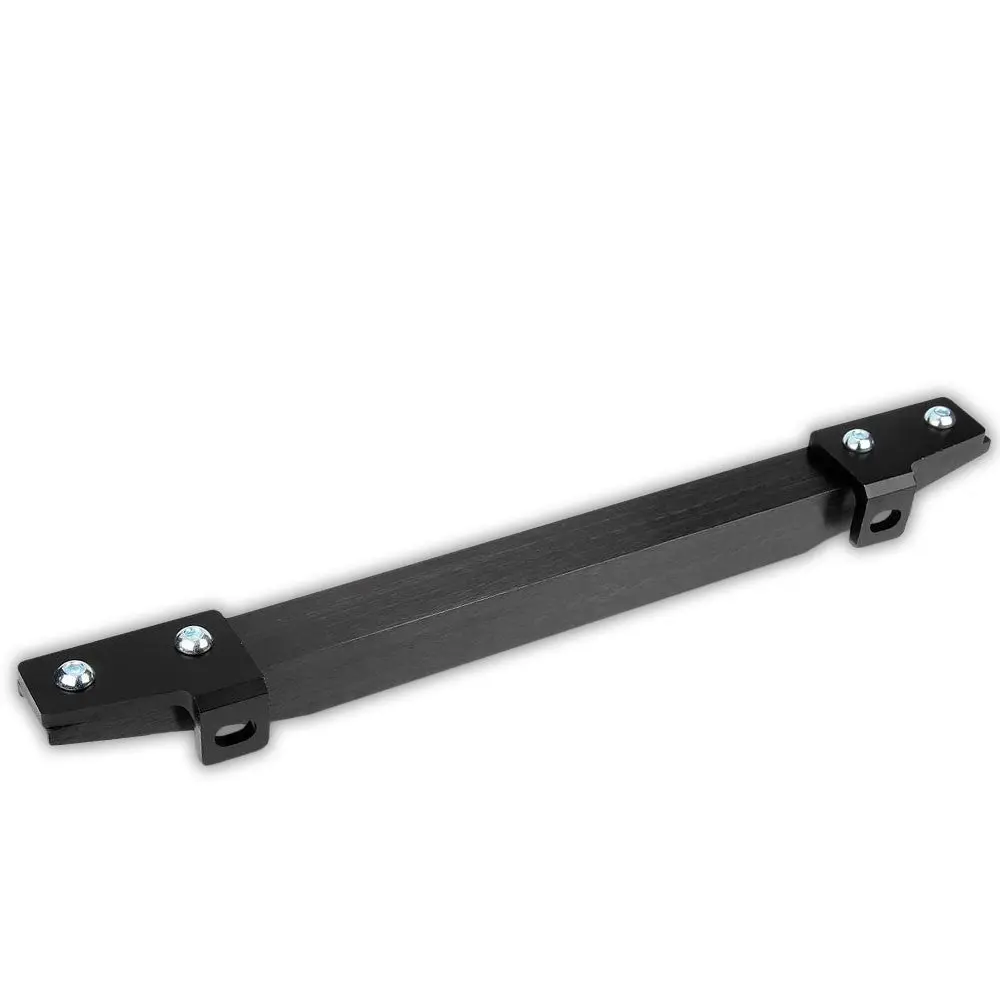 T6061 Aluminum Anodized Black Rear Lower Subframe Brace Tie Bar For 96-00 Civic 1