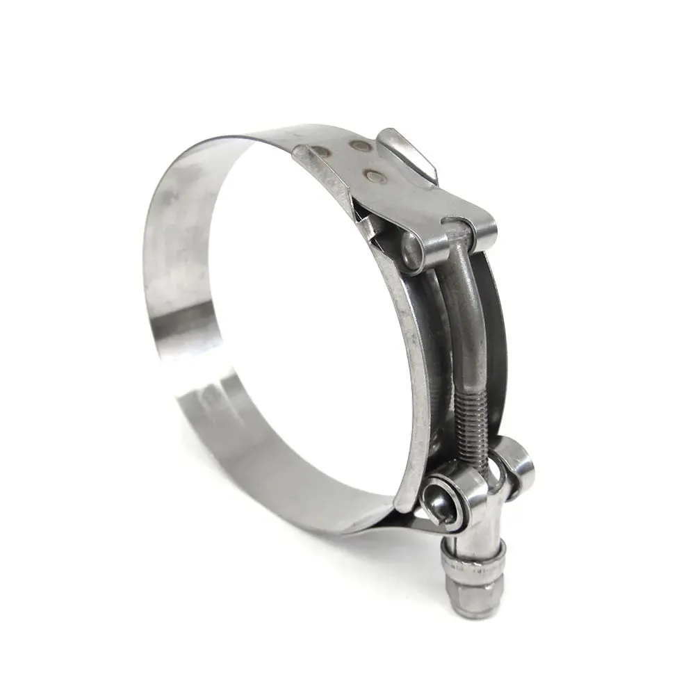 Hps 304 Stainless Steel T-Bolt Hose Clamp 1Pc Range 2.64"-2.95" (67-75Mm), Fit 2-3/8" Id Hose, 19Mm Band, #56 1