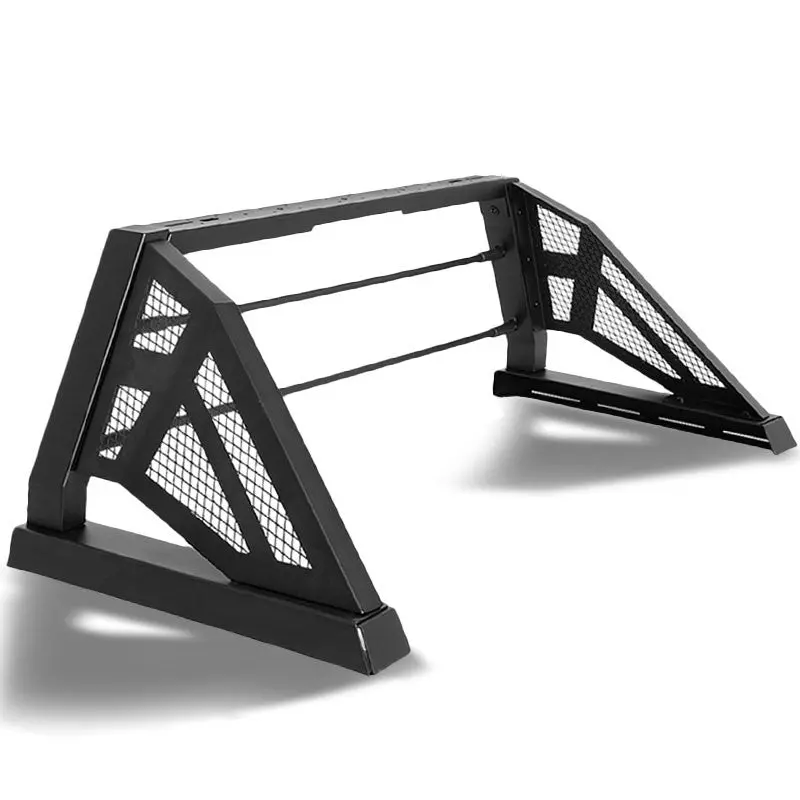 Black Heavy-Duty Aluminum Offroad Roll Bar Kit For 05-18 Tacoma 2.7L/3.5L/4.0L 1