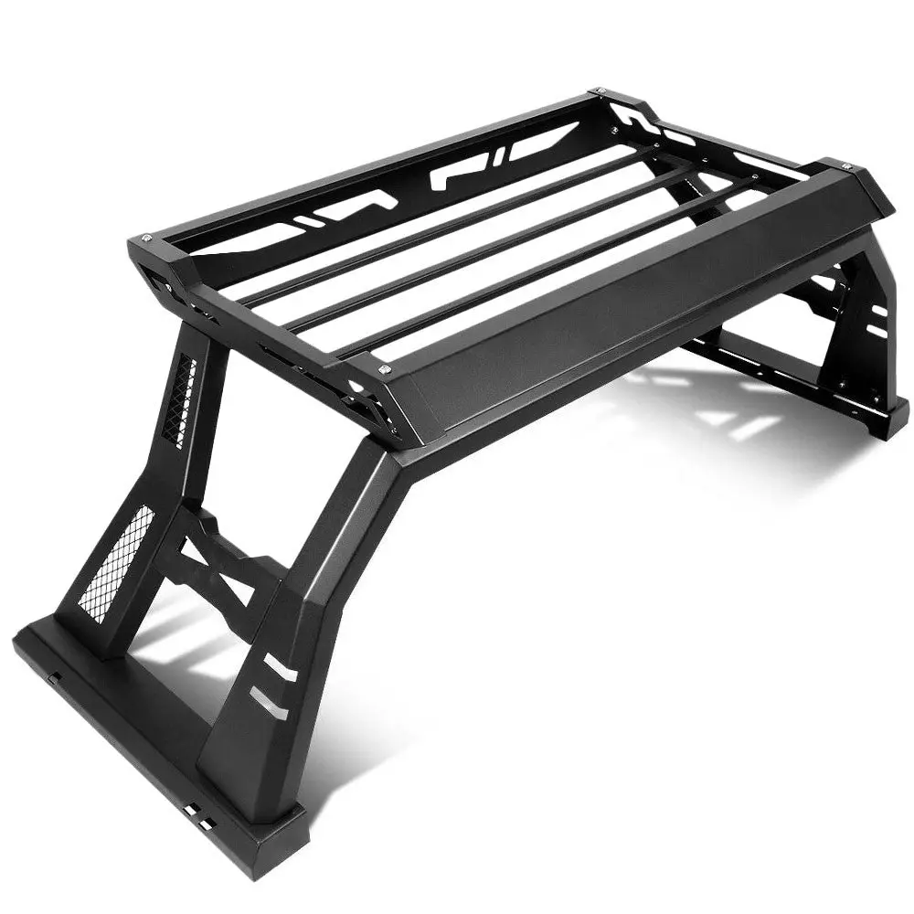 Rear Truck Bed Roll Bar Cargo Rack For 09-18 Dodge Ram/09-20 F-150/07-18 Tundra 1
