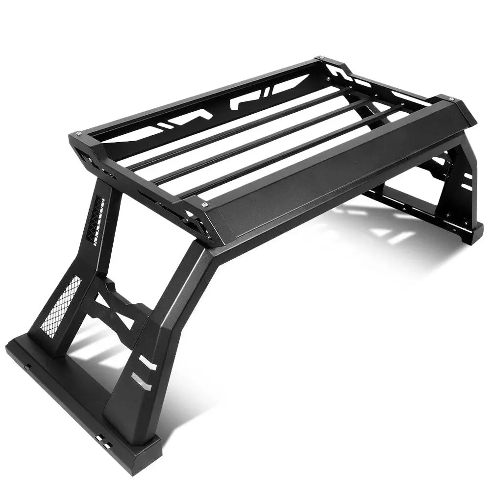 Black Rear Truck Bed Roll Bar Cargo Rack For 99-20 Ford F-250 F350 Super Duty 1