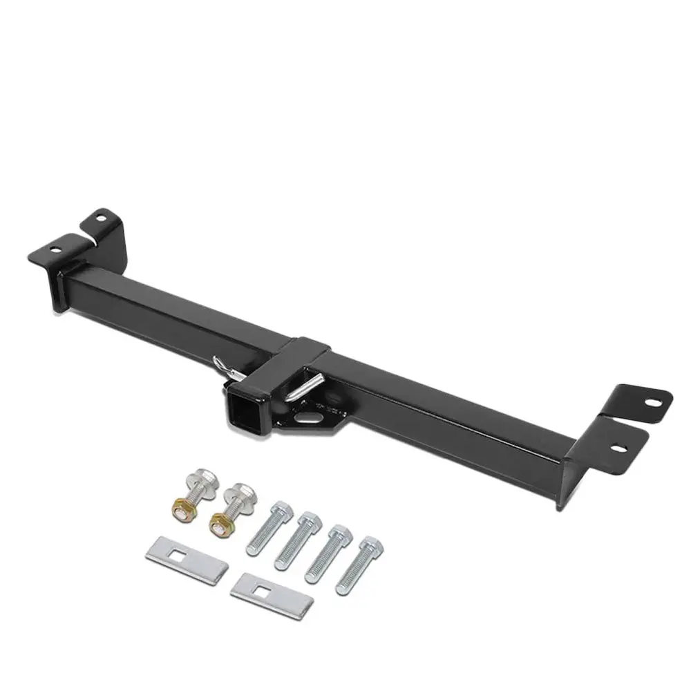 2" Square [Class-3] Trailer Tow Hitch Receiver +Pin For 97-06 Jeep Wrangler (Tj2 2Nd Gen) 1