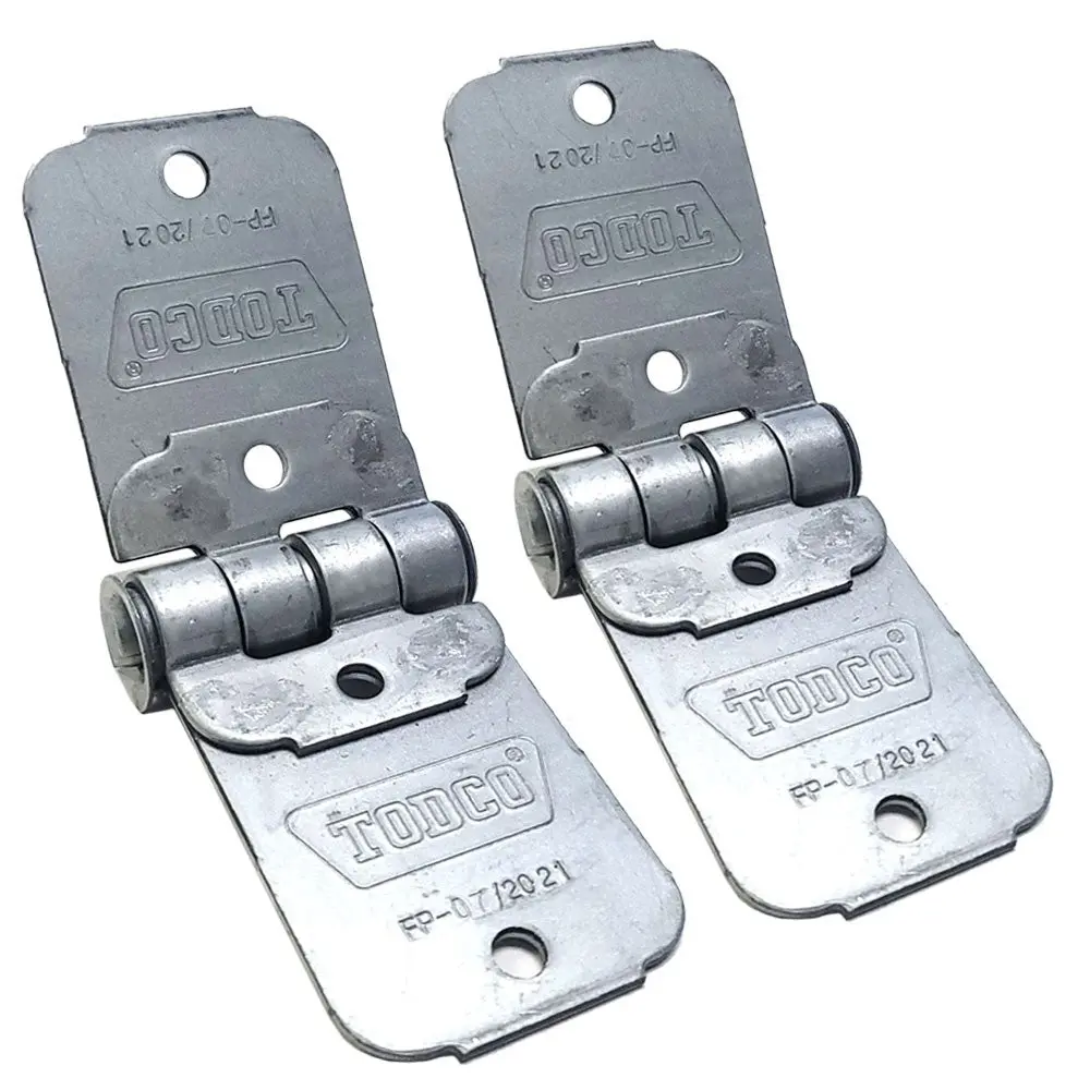 2X Todco 69035 End Hinge 6" X 2" X 3/32", 1-13/16? Hole Centers 1