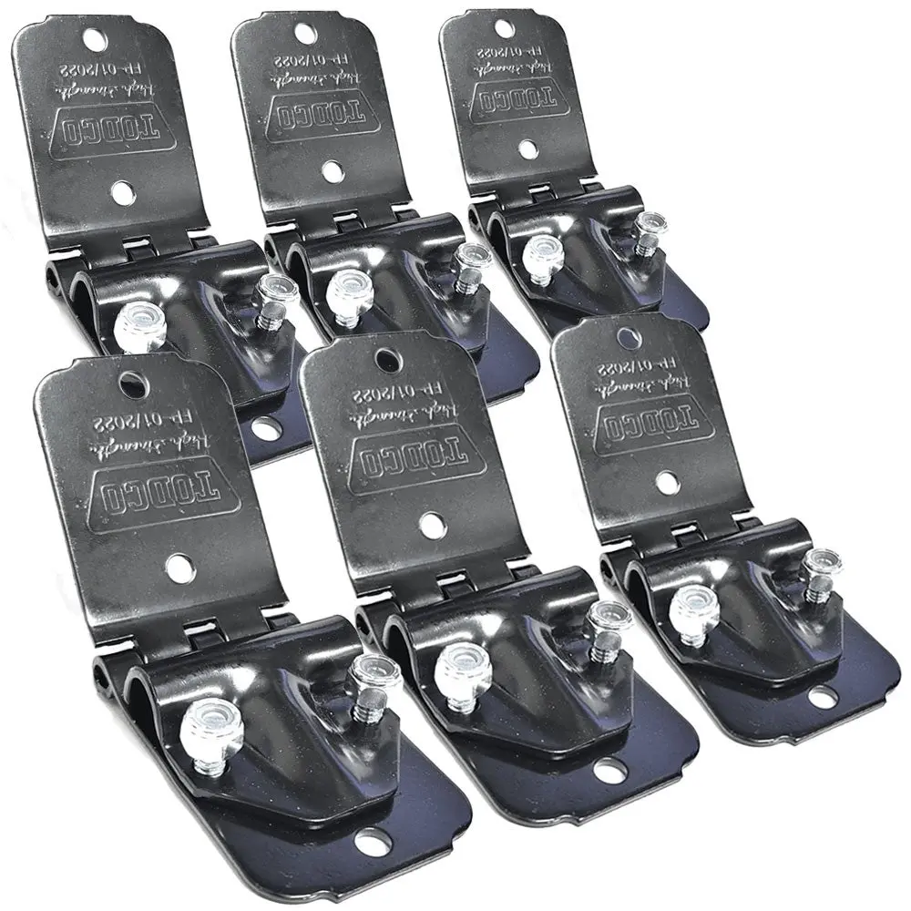 6X Todco 70311 Door End Hinge W/Removable Roller Brace 5-7/8" X 2" X 11/16" 1